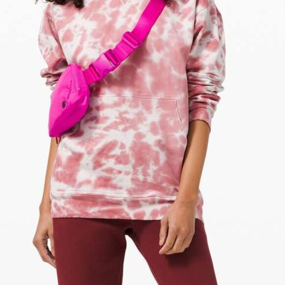 Lululemon Chill On Pullover Quicksand Customized Tie Dye SIZE 4